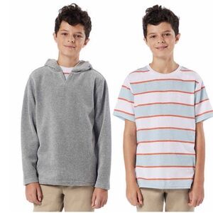 Youth Cord Hoodie & Tee - 2pcs